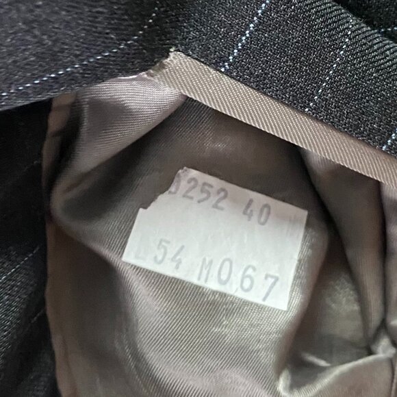 Hart Schaffner Marx Gold Trumpeter Suit Men's Jacket 40R Pants 33x27.5 Gray - Picture 6 of 16